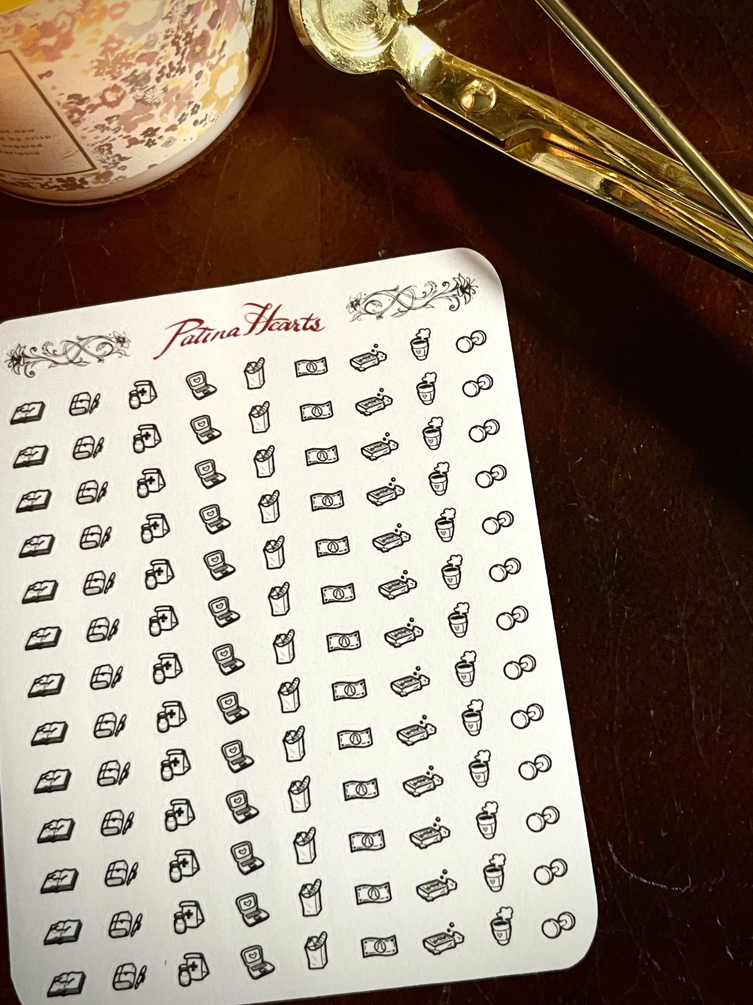 Tiny Planner Icon Stickers