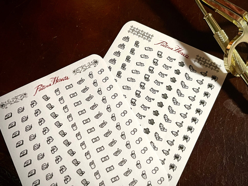 Tiny Planner Icon Stickers