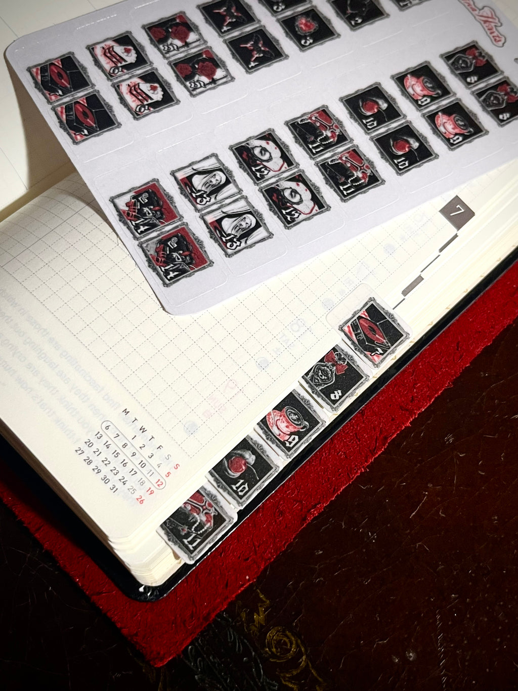 Dark Frames Index Tabs