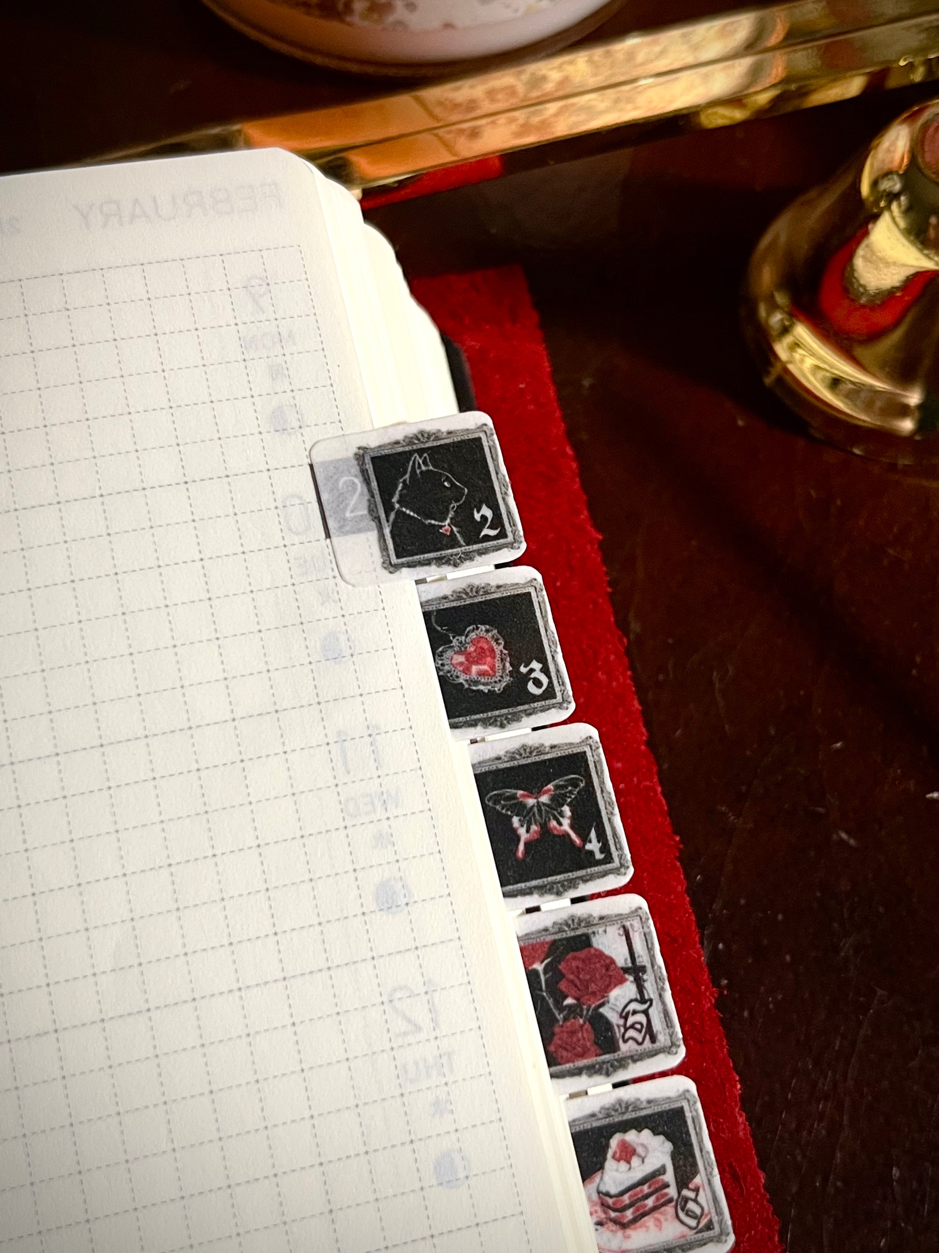 Dark Frames Index Tabs